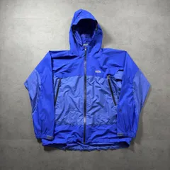 patagonia essenshell jacket パタゴニア 02年製 00s 00’s エッセンシェルジャケット ブルー XL 古着のサムネイル
