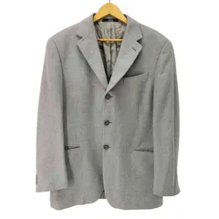 ジャンフランコフェレ GIANFRANCO FERRE カシミヤ100％ 3B シングル テーラードジャケット オーバーサイズ メンズ EUR：52 のサムネイル