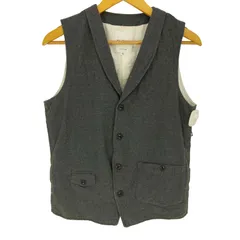 スティルバイハンド STILL BY HAND ラペルデザイン ウールコットン ベスト メンズ JPN：46 