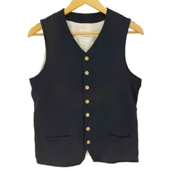 スティルバイハンド STILL BY HAND コットンリネン ベスト メンズ JPN：46 