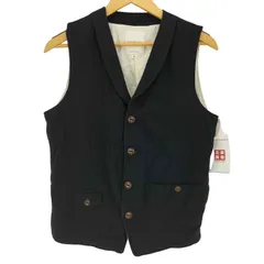 スティルバイハンド STILL BY HAND ショールカラー ウールコットン ベスト メンズ JPN：46 