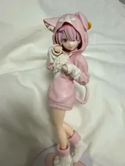 Re:ゼロ ラム フィギュア ピンク 猫ver