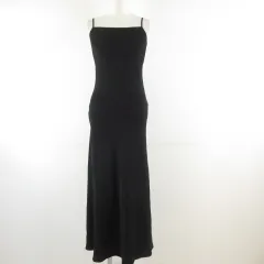 セルッチオ CERCHIO キャミワンピース ロング 黒 S *T374