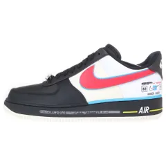 NIKE (ナイキ) AIR FORCE 1 07 QS RACING AH8462-004 エアフォース1 レーシシング ローカットスニーカー ホワイト/ブラック US9/27cm