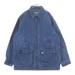 WTAPS (ダブルタップス) 23AW DADDY COTTONDENIM JACKET ストーンバイオブリーチ加工 デニムワークジャケット 232WVT-JKM04 インディゴ