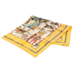 HERMES エルメススカーフ カレ90 マリオネットの時間 - メルカリ