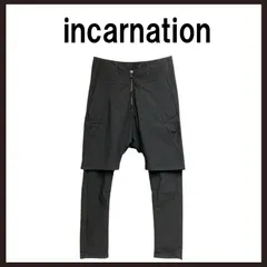 incarnation ブラックデニム サルエルパンツ サイズS サルエルデニムパンツ デニム レディース ボトムス 送料無料・(500