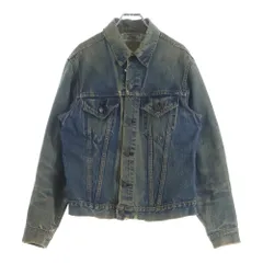 Levi's (リーバイス) 60-70S VINTAGE ヴィンテージ 4th 70505 BIG E 不均等V ボタン裏刻印325 デニムジャケット インディゴ
