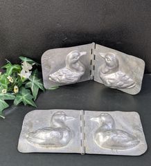 Silea製 アンティーク シルバーメッキ ダック ソルト＆ペッパー