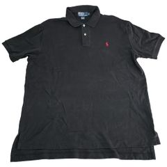 Polo Ralph Lauren ポロシャツ 黒 Lサイズ現行QRタグ - メルカリ