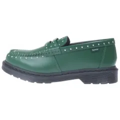 SUPREME (シュプリーム) 25SS Dr.Martens Studded Penton Loafer Dark Green ドクターマーチン スタッズ ペントンローファー ローカットレザーシューズ グリーンのサムネイル