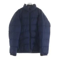 THE NORTH FACE (ザノースフェイス) ACONCAGUA JACKET ロゴエンブロイダリー アコンカグア ジップアップ ナイロン ダウンジャケット ネイビー ND91832