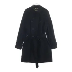 BURBERRY (バーバリー) 裏地バーバリーチェック トレンチコート ネイビーのサムネイル