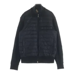 MONCLER (モンクレール) MAGLIA CARDIGAN マグリアカーディガン 切替デザイン ダブルジップアップジャケット ブラック G10918G52200のサムネイル