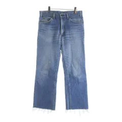 Levi's (リーバイス) 80S VINTAGE 517 ヴィンテージ USA製 スモールe オレンジタブ デニム ブーツカットパンツ インディゴ
