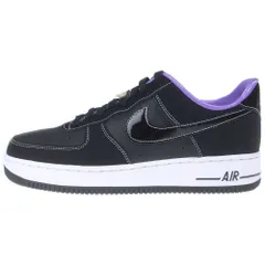 NIKE (ナイキ) AIR FORCE 1 07 LV8 EMB DR9866-001 エアフォース 1 ローカットスニーカー US10.5/28.5cm ブラック