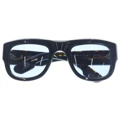 JACQUES MARIE MAGE (ジャック マリー マージュ) DONOVAN Noir ドノバン ノワール ウェリントンシェイプ カラーレンズ サングラス メガネ ブラック/ブルー JMMDO-01