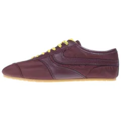 DRIES VAN NOTEN (ドリスヴァンノッテン) Suede & leather sneakers M.L.SHOES QU.601 スウェード レザー ローカットスニーカー シューズ MS252-1510 ボルドーのサムネイル