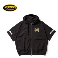 VANSON バンソン 半袖パーカー  Tom and Jerry  