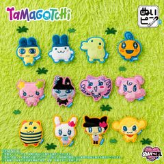 たまごっち ぬいピン 全12種 アップリケバッジ フルコンプリート