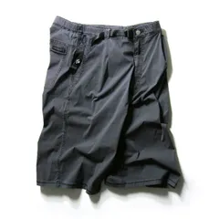 【新品】 STONEMASTER × koti BEAUTY&YOUTH ／ ストーンマスター × コティ ビューティー＆ユース ユナイテッドアローズ　ピグメント加工 ハーフパンツ HYBRID SHORTS ショーツ ポケッタブル チャコール ｜ 春夏のサムネイル