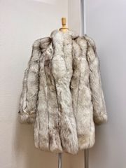 SAGA FOX ブルーフォックス ファーコート サガフォックス 銀サガ 毛皮