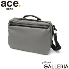 【正規品5年保証】 エースジーン ショルダーバッグ メンズ ブランド 軽量 ace.GENE 小さめ 旅行 撥水 斜めがけ ショルダー バッグ シンプル 手持ち ハンドル 軽い カジュアル 4L 2WAY メトレクス 19112 グレーのサムネイル