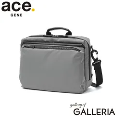 【正規品5年保証】 エースジーン ショルダーバッグ メンズ 軽量 ace.GENE ブランド カジュアル 旅行 斜めがけ 大人 ナイロン 撥水 ビジネス デイリー 手持ち ミニ 2WAY B5 6L メトレクス 19115 グレーのサムネイル
