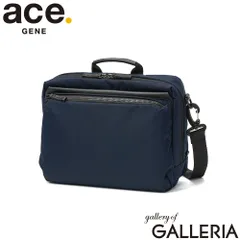 【正規品5年保証】 エースジーン ショルダーバッグ メンズ 軽量 ace.GENE ブランド カジュアル 旅行 斜めがけ 大人 ナイロン 撥水 ビジネス デイリー 手持ち ミニ 2WAY B5 6L メトレクス 19115 ネイビーのサムネイル