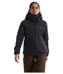 アークテリクス レディース アウター コート パーカー Arcteryx Atom SV Hoodie Black ブラックのサムネイル