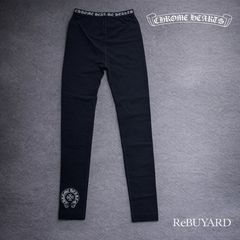 896 CHANEL シャネル ココマーク レギンス スパッツ ブラック S - メルカリ