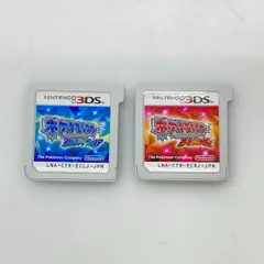 05w20349 (株)ポケモン  ”ポケットモンスター　オメガルビー/アルファサファイア”  〇ソフトのみ〇　Nintendo 3DS・2DS  ゲームソフト  【中古品】