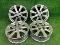 三菱 MITSUBISHI 純正 ekスペース  B11A ホイール アルミ シルバー 14インチ 4.5J 4穴 4本 100 +46 4250C545のサムネイル
