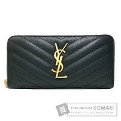 SAINT LAURENT サンローラン カサンドラ 長財布（小銭入れあり） レザー レディース [中古]