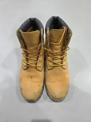 Timberland レディース 6インチ プレミアム イエロー ウォータープルーフ ウォーカーブーツ TB012909