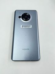 AQUOS sense7 SH-M24 ブルー 本体 ケース付き割れあり - メルカリ