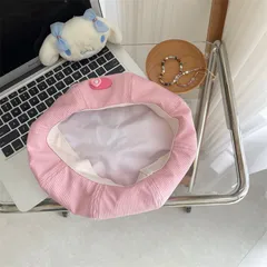 薄手 ベレー帽 レディース 通気性 暑くない 春夏 かわいい 日常使い