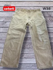 Carhartt　カーハート　ダック地　ダブルニーペインターパンツ　USA製