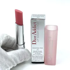 DIOR ディオール アディクト スクラブ＆バーム 001 リップバーム BACKSTAGE PROS リップケア 角質 【管理No.K 12849】