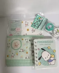 まとめ) ポチャッコ 文具類 セット (便箋 レンズ통 手帳)