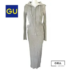 GU リブニットセットアップ