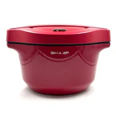 シャープ SHARP ヘルシオ ホットクック KN-HW24C-R レッド 2.4L 水なし自動調理鍋 【AL23】AL001867-01のサムネイル