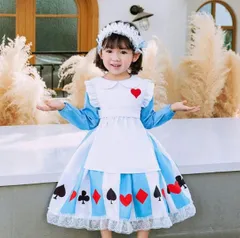 ＜在庫処分＞ プリンセスドレス ブルー 110サイズ キッズ ワンピース コスプレ  bu1