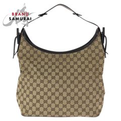 GUCCI(グッチ) ショルダーバッグ バンブーデイリー 370826 黒 レザー GUCCI グッチ デイリー バンブー ショルダーバッグ レザー ブラック