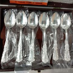 TOYO TABLE WARE ステンレス シルバー スプーン6本 銀メッキ - メルカリ