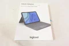 logicool ロジクール 11インチ iPad Pro (第3/2/1世代) 用 FOLIO TOUCH グレー iK1175BKA