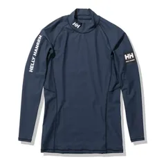 [HELLY HANSEN（ヘリーハンセン）] ロングスリーブチームラッシュガード メンズ オーシャンネイビー(ON) L