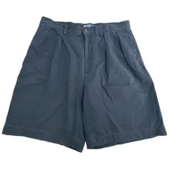 Polo by Ralph Lauren ポロ ラルフローレン TYLER SHORT 2タック チノショートパンツ ポロチノ ネイビー(メンズ W33)中古 古着 X9109