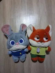 ズートピア ニック ジュディ ぬいぐるみ セット(送料無料※メルカリshop取引では対象外)