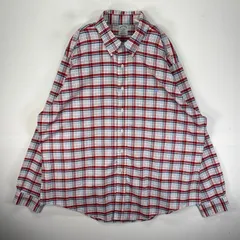 古着 ブルックスブラザーズ Brooks Brothers 長袖シャツ ワンポ 1818 BD 2XL  レッド系 チェック メンズのサムネイル